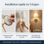 Applique Murale Sans Fil - Vignette | Maison Solenne