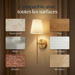 Applique Murale Sans Fil - Vignette | Maison Solenne