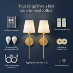 Applique Murale Sans Fil - Vignette | Maison Solenne