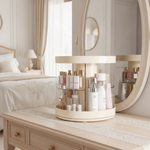 Organisateur de maquillage pivotant en acrylique - Vignette | Maison Solenne