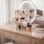 Organiseur de maquillage rotatif en acrylique - Vignette | Maison Solenne