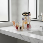 Organiseur de maquillage rotatif en acrylique - Vignette | Maison Solenne