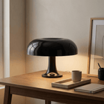 Lampe champignon noir de Table - Vignette | Maison Solenne
