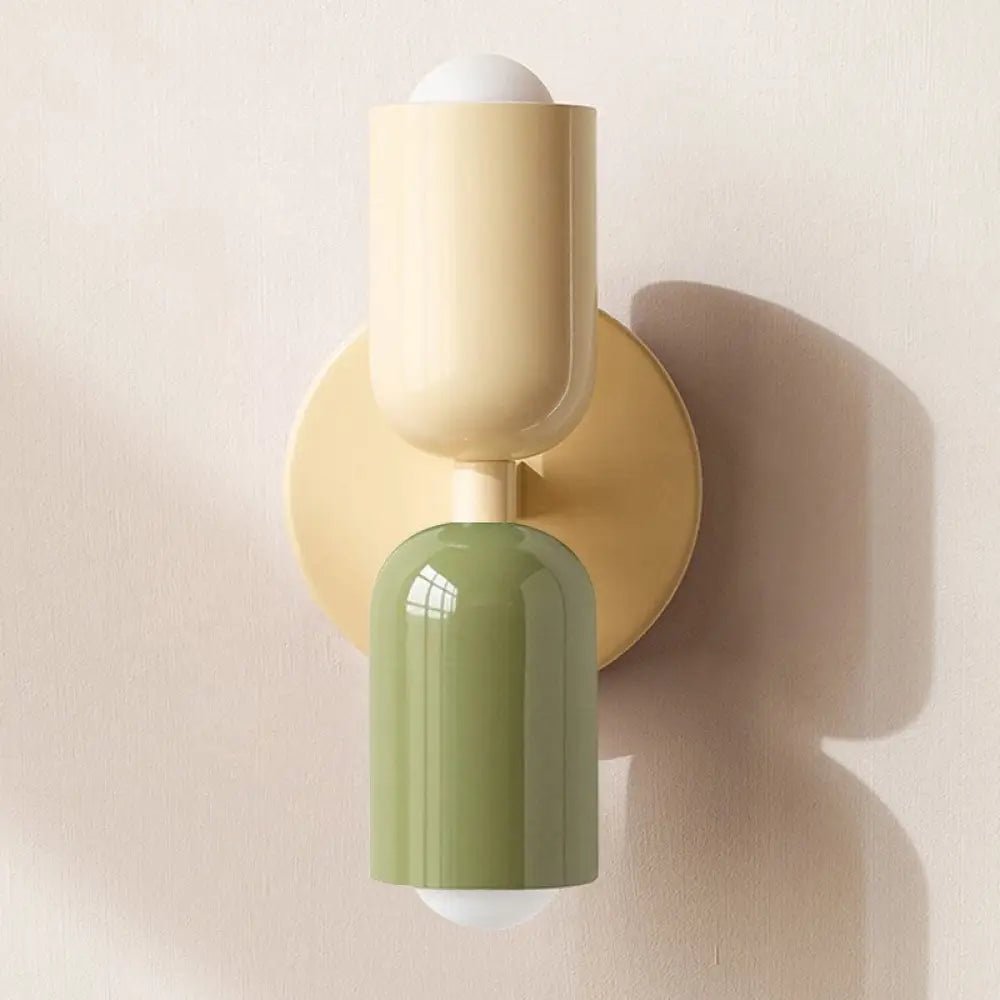 Applique murale chambre beige scandinave | Applique murale LED salon minimaliste - Beige Rose - Maison Solenne